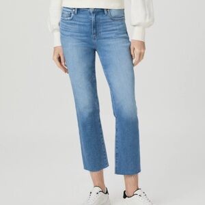Paige Cindy Crop Straight Jeans